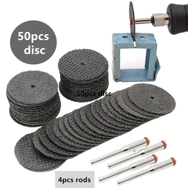 Cordless Rotary Tool Kit Accessories - 50 Stück 32 mm glasfaserverstärkte Trennscheiben,