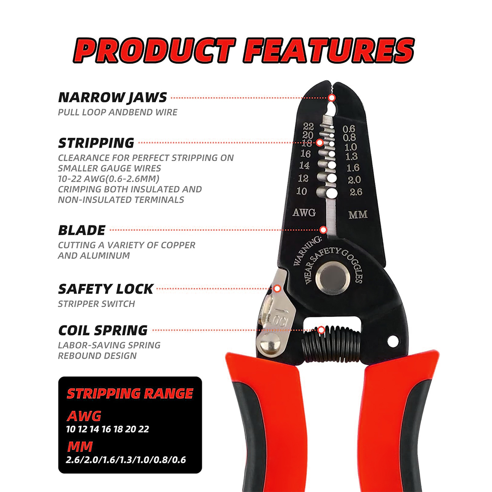 Drahtschneider, Abisolierzange – Automatic Wire Stripper Cutter Bewertung und Preis